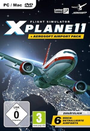 aerosoft Spielesoftware »XPlane 11 + Aerosoft Pack«