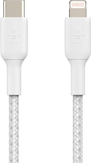 Belkin Smartphone-Kabel »Lightning/USB-C Kabel ummantelt mfi 1m«