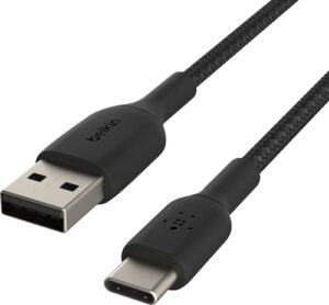 Belkin Smartphone-Kabel »USB-C/USB-A Kabel ummantelt