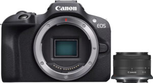 Canon Systemkamera »EOS R100 + RF-S 18-45mm F4.5-6.3 IS STM Kit«