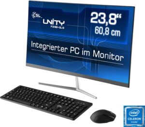 CSL All-in-One PC »Unity F24-GLS mit Windows 10 Home«