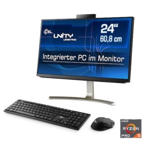 CSL All-in-One PC »Unity U24B-AMD / 5650GE / 1000 GB / 16 GB RAM / Win 11«