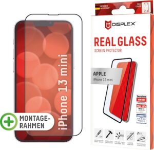 Displex Displayschutzfolie »DISPLEX Full Cover Panzerglas (10H) für Apple iPhone 13 mini«