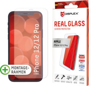 Displex Displayschutzglas »DISPLEX Real Glass Panzerglas für Apple iPhone 12/12 Pro (6