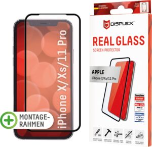 Displex Displayschutzglas »DISPLEX Real Glass Panzerglas für Apple iPhone X/XS/11 Pro (5