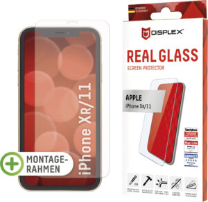 Displex Displayschutzglas »DISPLEX Real Glass Panzerglas für Apple iPhone XR/11 (6