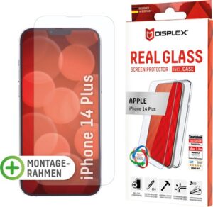 Displex Displayschutzglas »Real Glass + Case - iPhone 14 Plus«