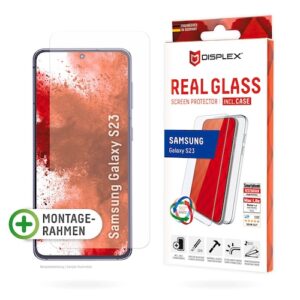 Displex Displayschutzglas »Real Glass + Case - Samsung Galaxy S23«