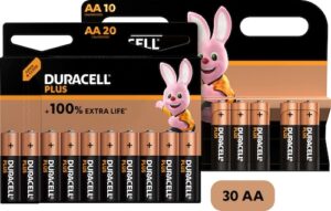 Duracell Batterie »20+10 Pack: 30x Mignon/AA/LR06«
