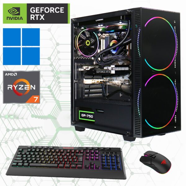 GAMEMAX Black Hole 7305 Gaming-PC (AMD Ryzen 7 5700X