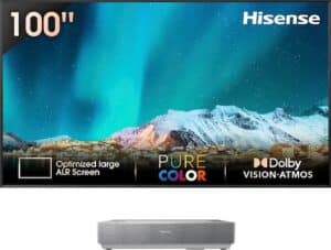 Hisense Laser-TV »100L5HD inkl. Soft Daylight Screen (100 Zoll)«