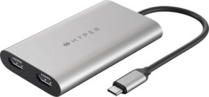 Hyper Adapter »Dual 4K HDMI Adapter for M1 MacBook«