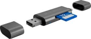 ICY BOX Computer-Adapter »ICY BOX SD/MicroSD USB 3.0 Card Reader mit Type-C®/-A/microB und OTG«