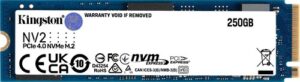 Kingston SSD-Festplatte »NV2 M.2 2280 PCIe 4.0 NVMe SSD 250G«