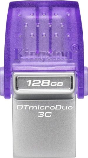 Kingston USB-Stick »DATATRAVELER® MICRODUO™ 3C 128GB«