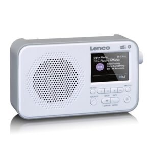 Lenco Digitalradio (DAB+) »PDR-036WH - DAB+/FM-Radio«