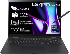 LG Convertible Notebook »Gram Pro 2in1 16"«