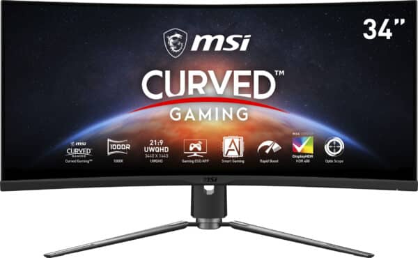 MSI Curved-Gaming-LED-Monitor »MPG Artymis 343CQR«