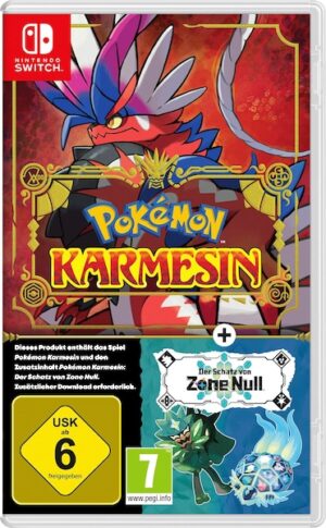 Nintendo Switch Spielesoftware »Pokémon Karmesin + Der Schatz von Zone Null- Erweiterung«