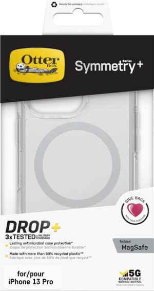 Otterbox Handyhülle »Symmetry Plus Clear Series für Apple iPhone 13 Pro