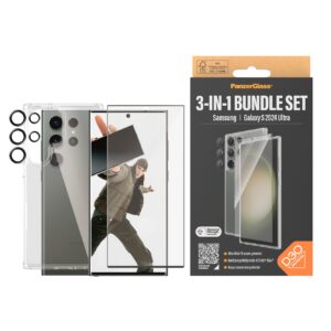 PanzerGlass Displayschutzglas »3-in-1 Bundle Set Screen Protector