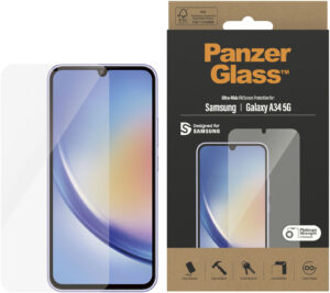 PanzerGlass Displayschutzglas »Displayschutz Samsung Galaxy A34 5G - Ultra-Wide Fit«