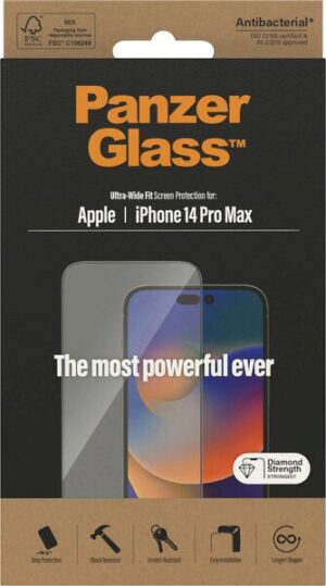 PanzerGlass Displayschutzglas »iPhone 14 Pro Max Ultrawide AB«