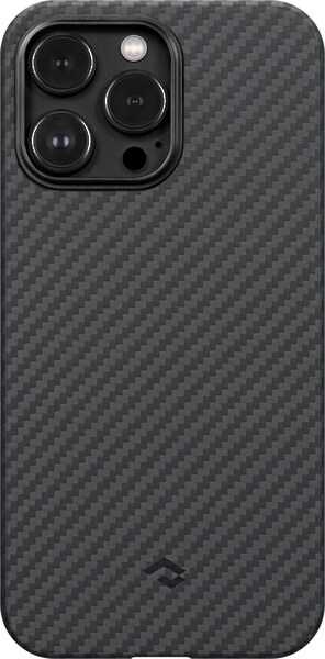 Pitaka Handyhülle »MagEz Case 3 for Pro Max iPhone 14 Black/Grey Twill«