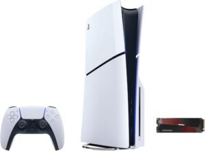 PlayStation 5 Spielekonsole »Disk Edition (Slim) + Samsung 990 PRO Heatsink interne SSD mit«