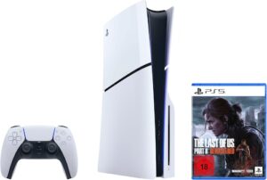 PlayStation 5 Spielekonsole »Disk Edition (Slim) + The Last of Us Part II Remastered«