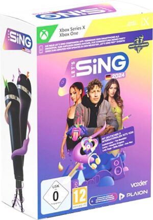 Ravenscourt Spielesoftware »Let's Sing 2024 German Version + 2 Mics«