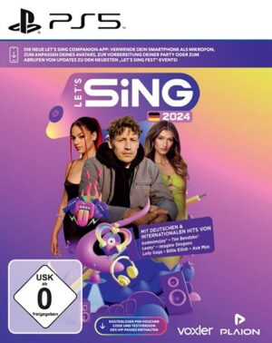 Ravenscourt Spielesoftware »Let's Sing 2024 German Version«