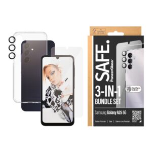 SAFE by PanzerGlass Displayschutzglas »3-in-1 Bundle Set Screen Protector