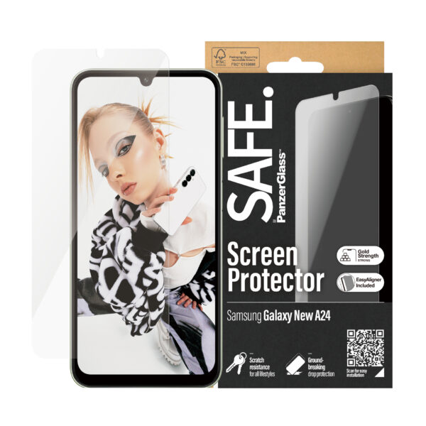 SAFE by PanzerGlass Displayschutzglas »Screen Protector für Samsung A24 5G