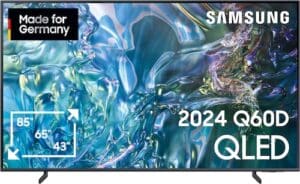 Samsung QLED-Fernseher »GQ43Q60DAU«