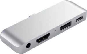 Satechi Smartphone-Adapter »ALUMINUM TYPE-C MOBILE PRO HUB«