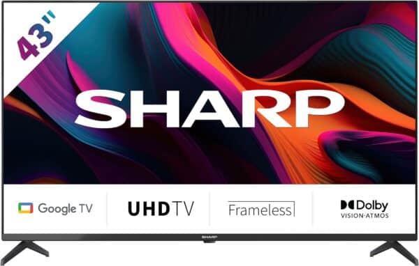 Sharp LED-Fernseher »SHARP 43GL4260E Google TV 108 cm (43 Zoll) 4K Ultra HD Google TV«