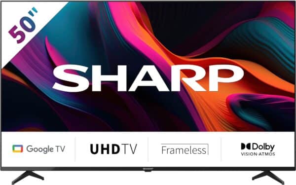 Sharp LED-Fernseher »SHARP 50GL4260E Google TV 126 cm (50 Zoll) 4K Ultra HD Google TV«