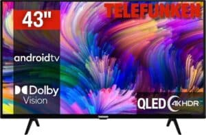 Telefunken QLED-Fernseher »D43Q660M2CW«