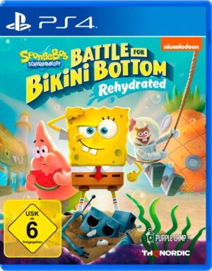 THQ Nordic Spielesoftware »PS4 Spongebob Schwammkopf: Battle For Bikini Bottom - Rehydrated«