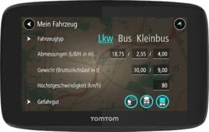 TomTom LKW-Navigationsgerät »GO Professional 520«