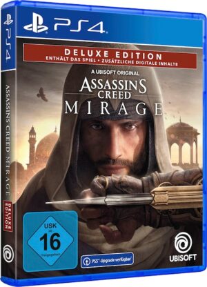 UBISOFT Spielesoftware »Assassin's Creed Mirage Deluxe Edition - (kostenloses Upgrade auf PS5)«