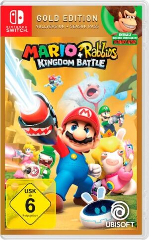 UBISOFT Spielesoftware »Mario & Rabbids Kingdom Battle Gold Edition«