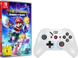 UBISOFT Spielesoftware »NSW Mario Rabbids Sparks of Hope & NSW PRO PAD X«