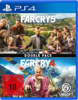 UBISOFT Spielesoftware »PS4 Far Cry 4 + 5 Double Pack«