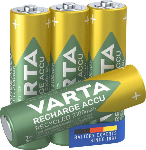 VARTA wiederaufladbare Batterien »wiederaufladbare Akkus«