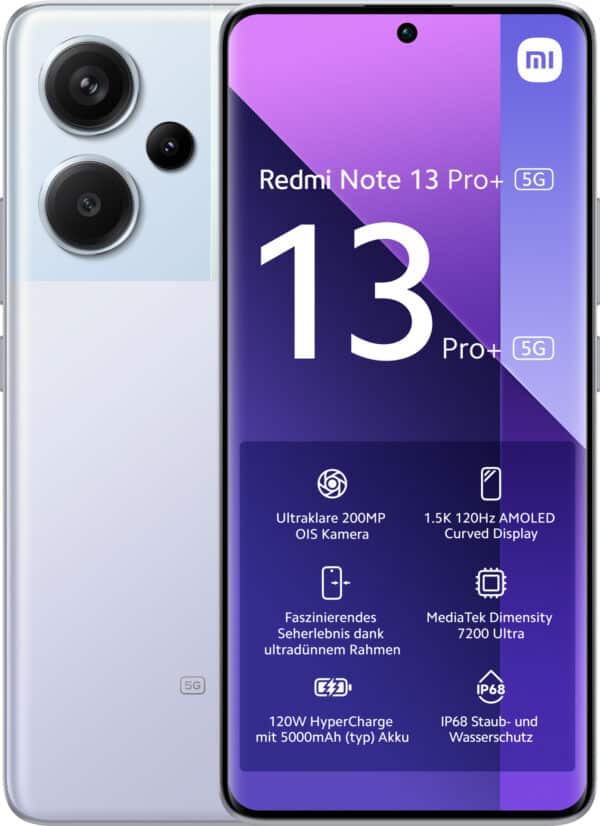 Xiaomi Smartphone »Redmi Note 13 Pro+ 5G 12GB+512GB«