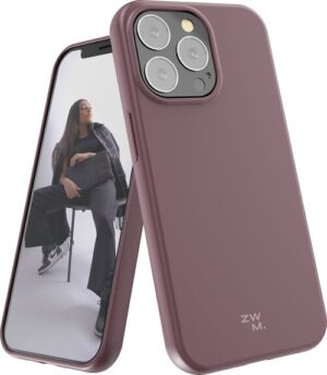 ZWM Smartphone-Hülle »Burgundy für iPhone 13 Pro Max«